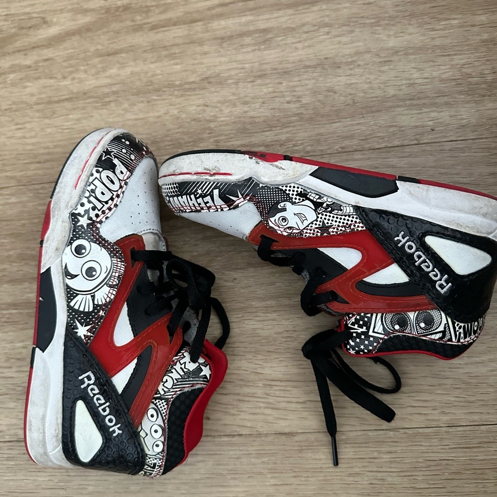 Reebok Disney Pixar high top Toddler Shoes, Size 11.5